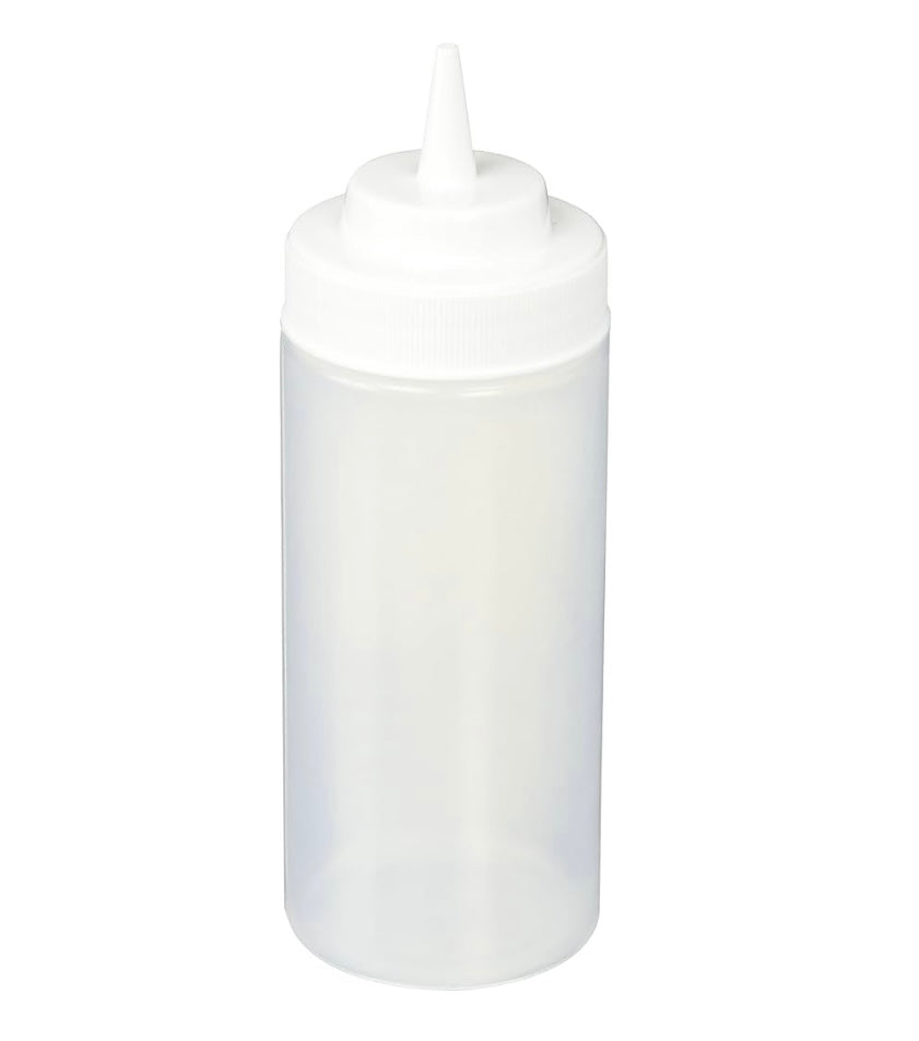 Squeeze Bottle Clear 16oz